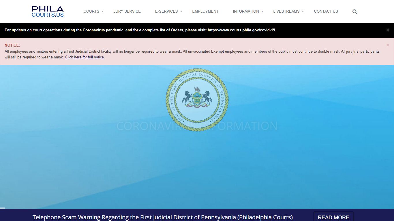 The Philadelphia Courts | First Judicial District of Pennsylvania